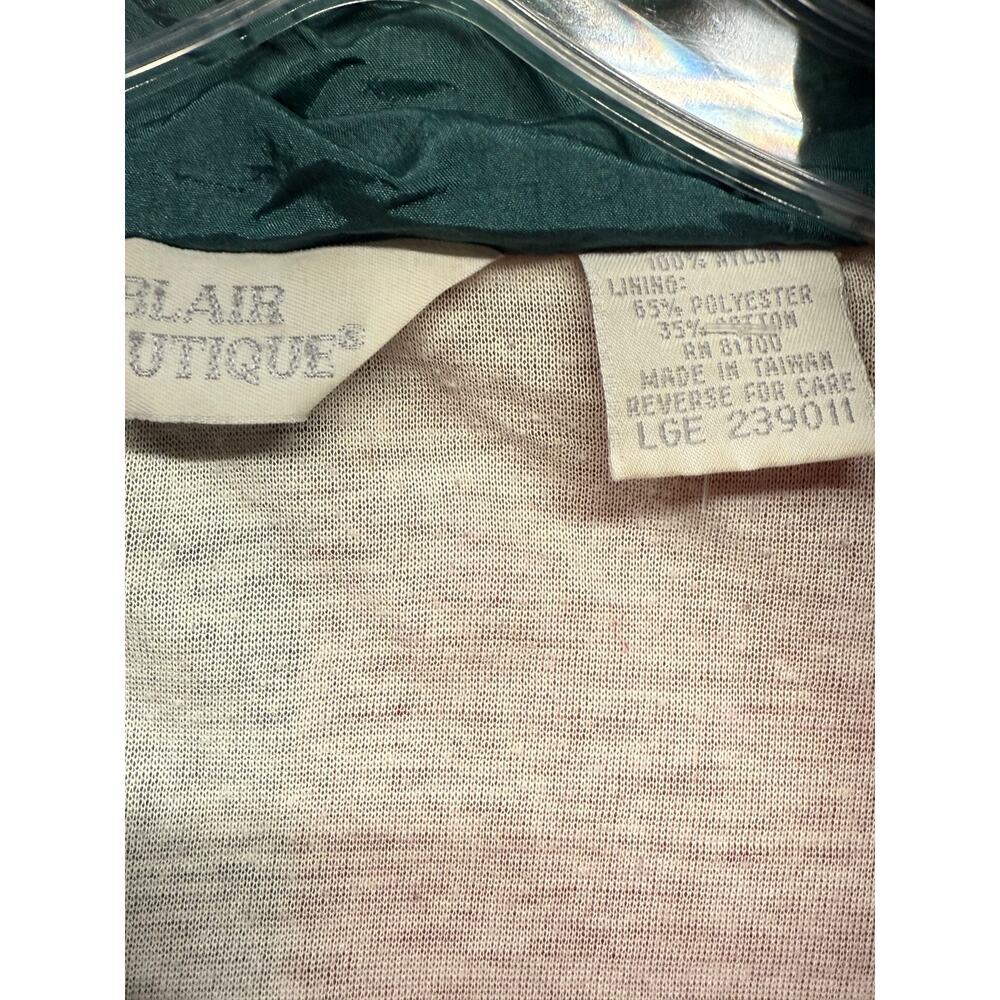 Vintage Colorful Blair Boutique Women's Windbreaker‎ Coat Size Large (L) - Picture 11 of 11